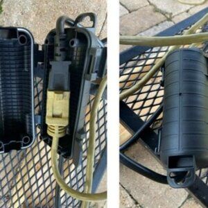 2 Pack Extension Cord Cover Outdoor, Cord Connector Protector Water-Resistant